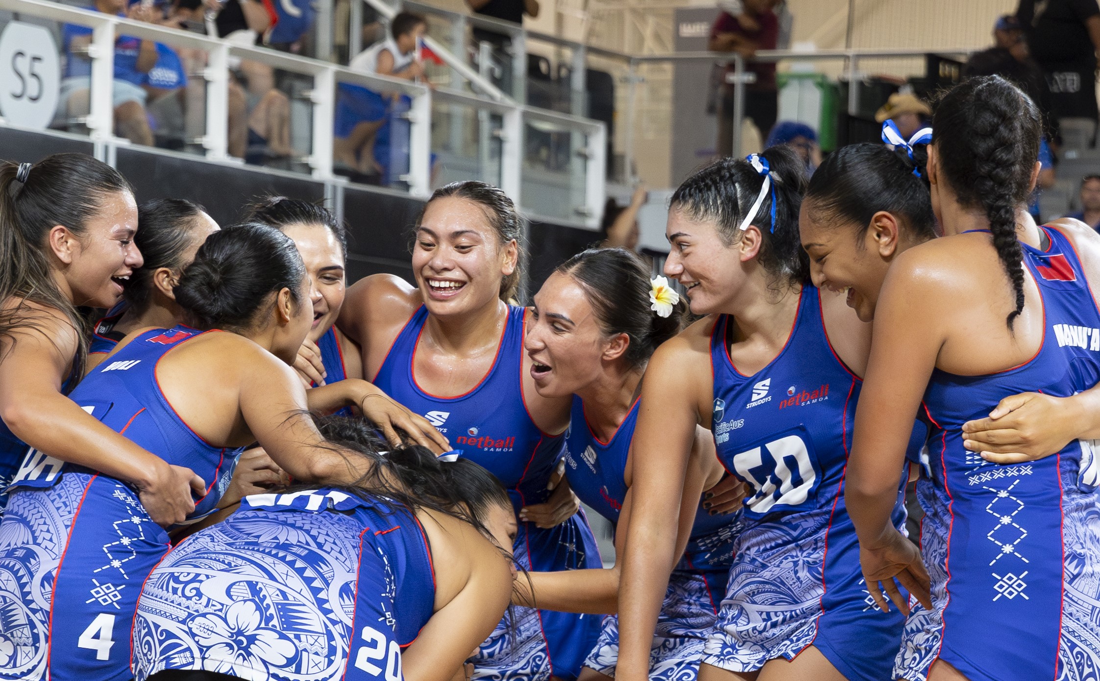 Samoa Tifa Moana celebrate